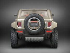 Hummer hx concept rear (click to view)