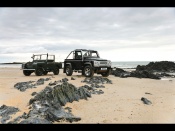 2008 land rover defender svx 1948 huey beach