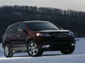 acura mdx 2009 front angle
