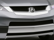 Acura r dx concept front grid
