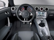 Audi shooting brake concept interior