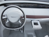 Chrysler ecovoyager concept dashboard