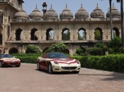 Ferrari india tour taj