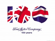 Ford centenary logo