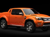 Ford ranger max concept side front