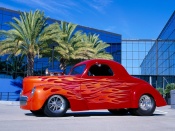 Hot rod red
