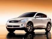 infiniti ex concept front angle