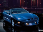 Pontiac firebird blue