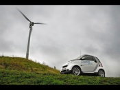 Smart fortwo electric drive windmill