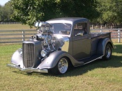 Supercharged hot rod
